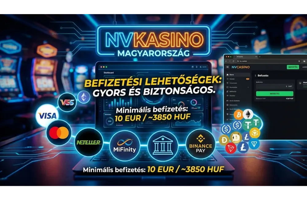 Fizetési módok az NVKasinón